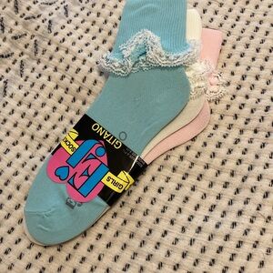 Vintage Gitano ruffle socks from 1987